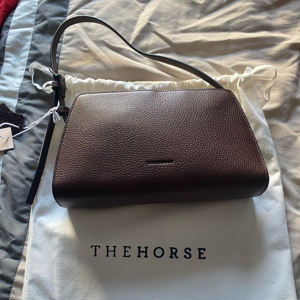 NWT The Horse Clara bag in coffee